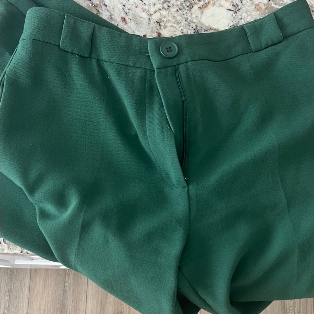 Dark Green Trousers